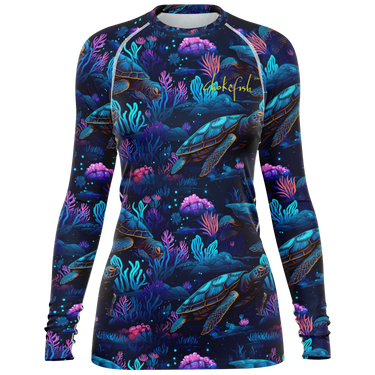 Chokefish™ Long Sleeve Rashguard Marine Woman's Shirt-005